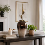 Gunnargrove Gray Glass Vase — 33″ — additional view