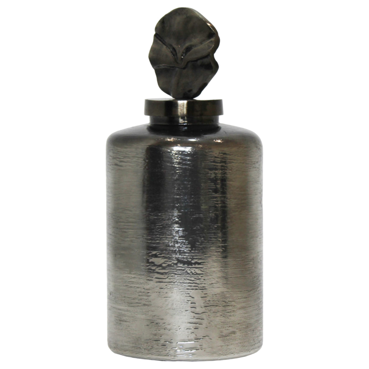 Lanewind Gray Glass Vase — 16″ — additional view