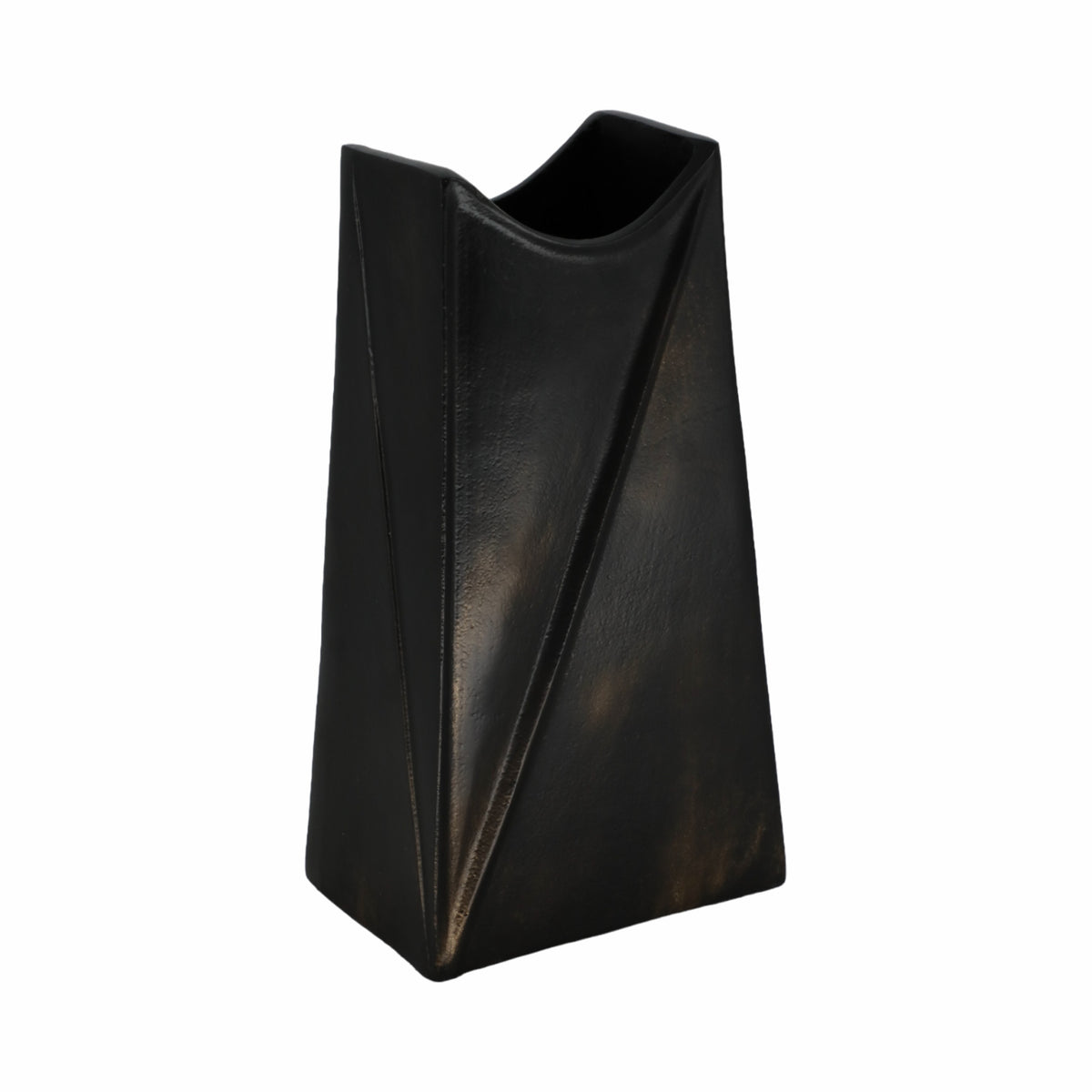 Verabrook Gray Vase — 12″ — additional view