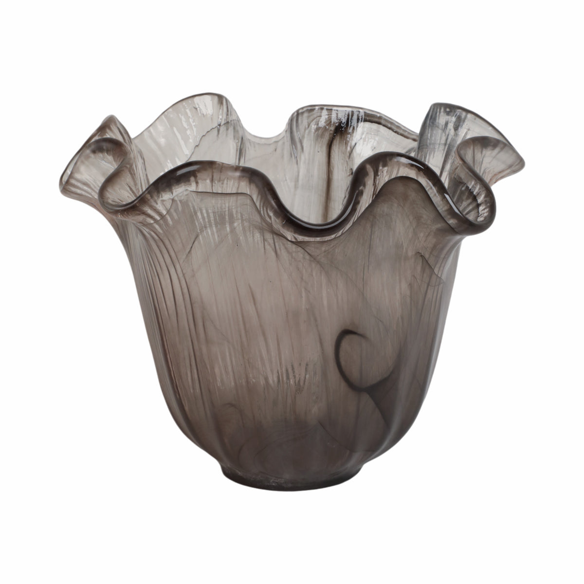 Eatondale Brown Glass Vase — 11″ — additional view