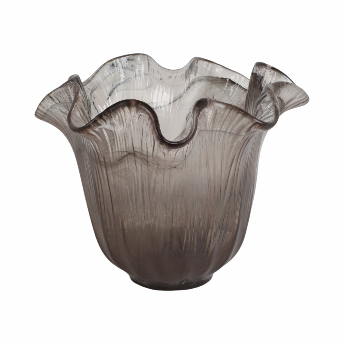 Eatondale Brown Glass Vase — 11″ — additional view