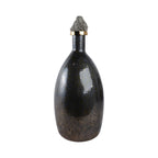 Farleydale Black Glass Vase — 20″ — additional view