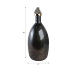 Farleydale Black Glass Vase — 20″ — additional view
