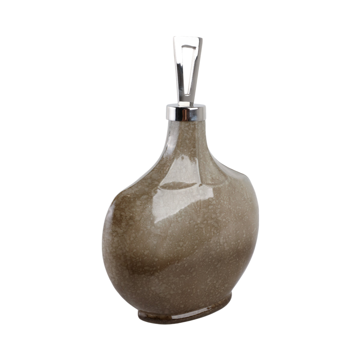 Tatummore White Glass Vase — 16″ — additional view