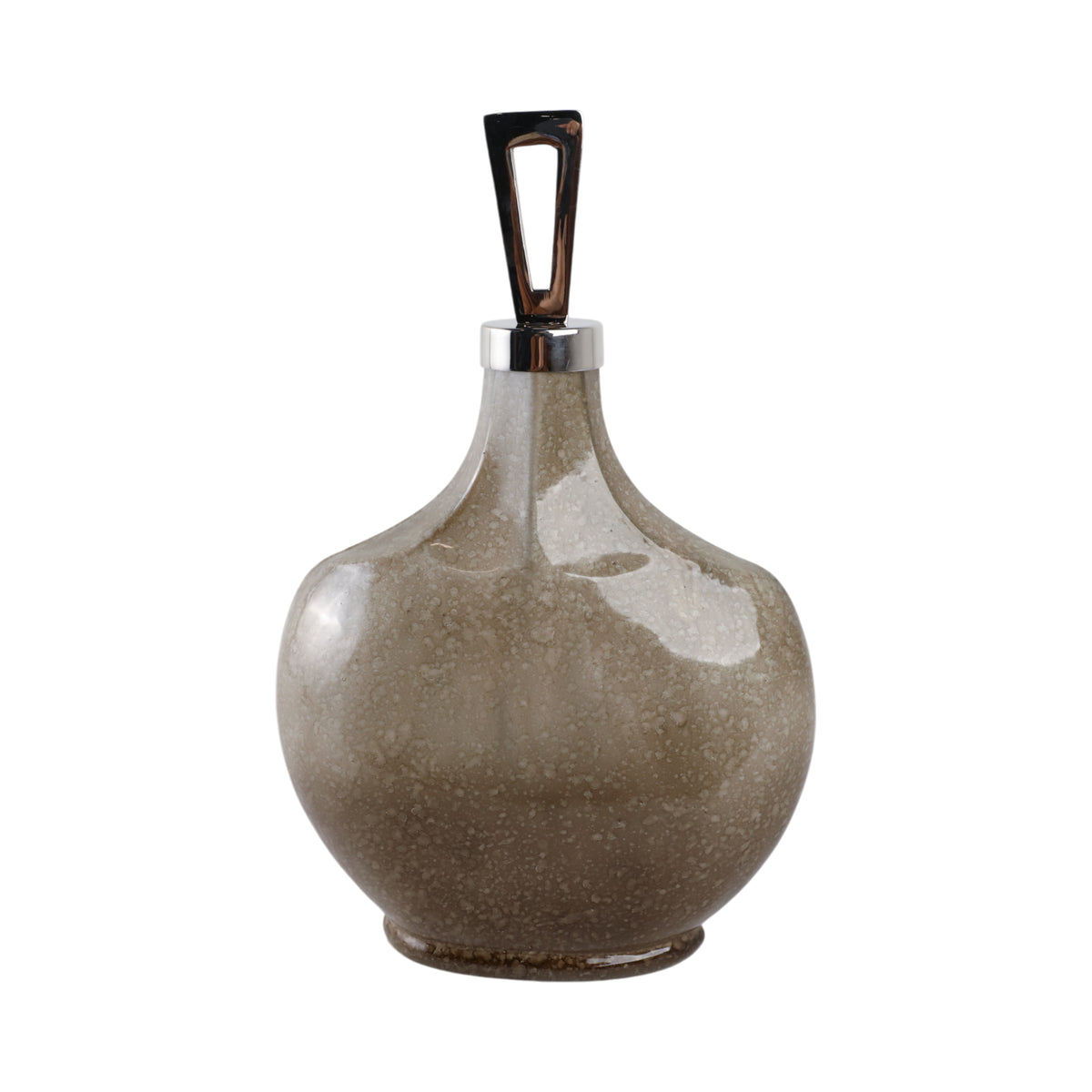 Tatummore White Glass Vase — 16″ — additional view