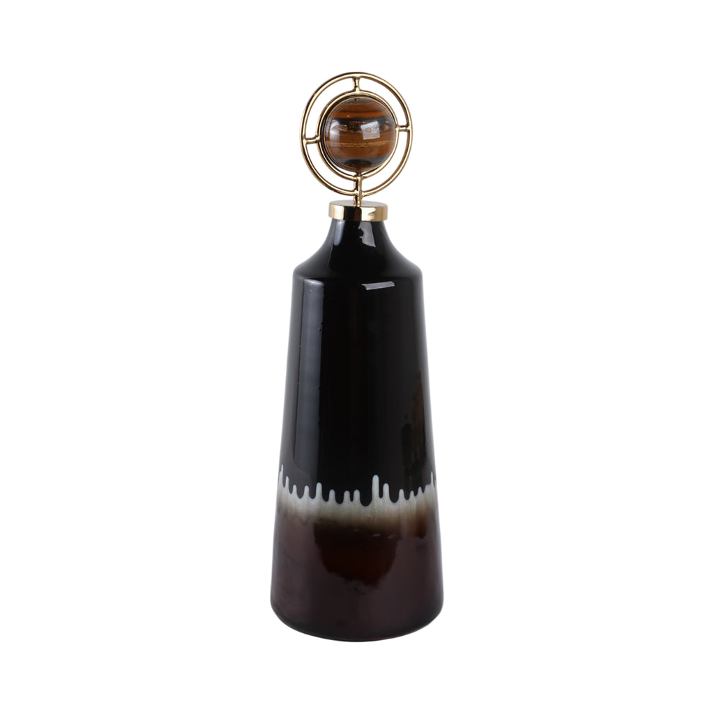Graydonwind Brown Glass Vase — 23″ — additional view