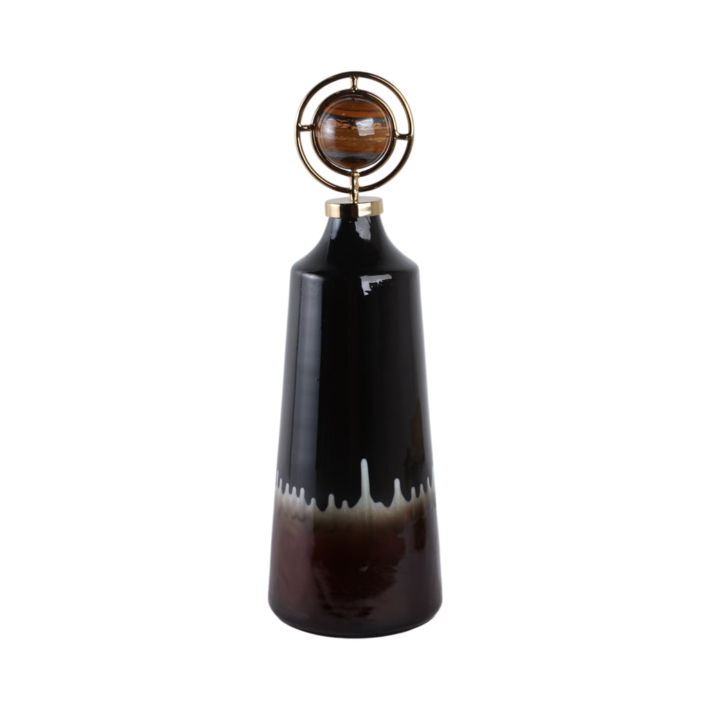 Graydonwind Brown Glass Vase — 23″ — additional view