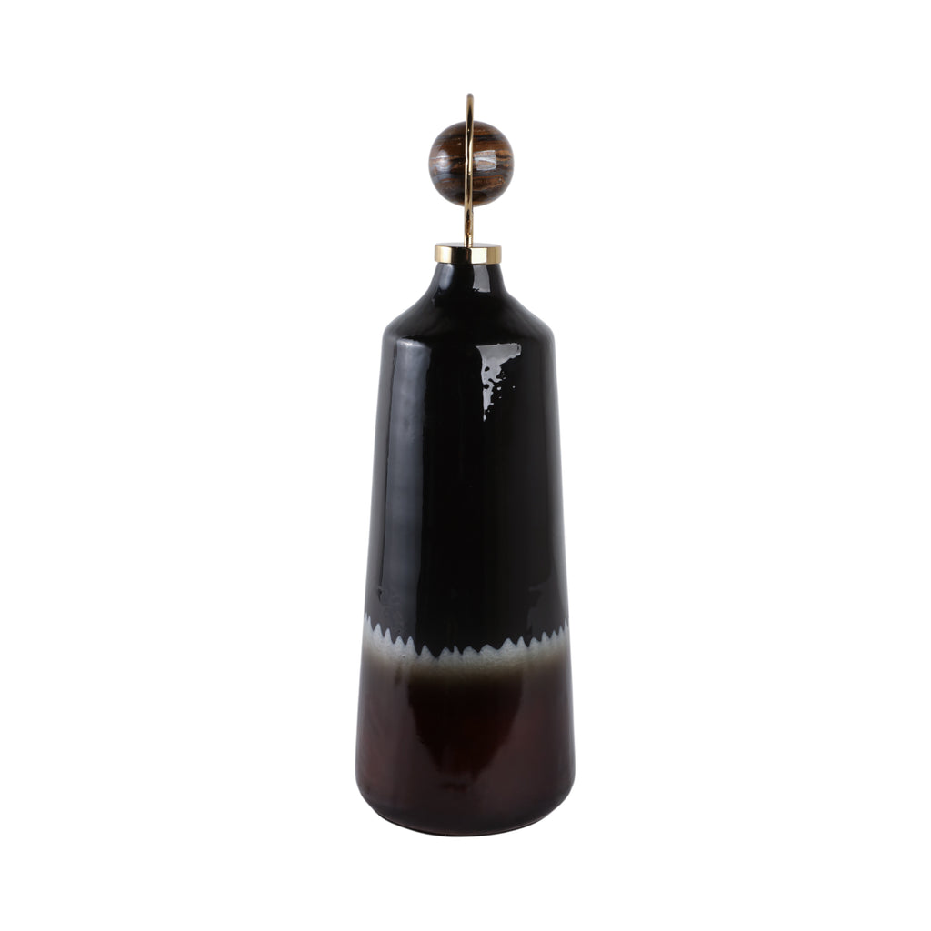 Graydonwind Brown Glass Vase — 26″ — additional view