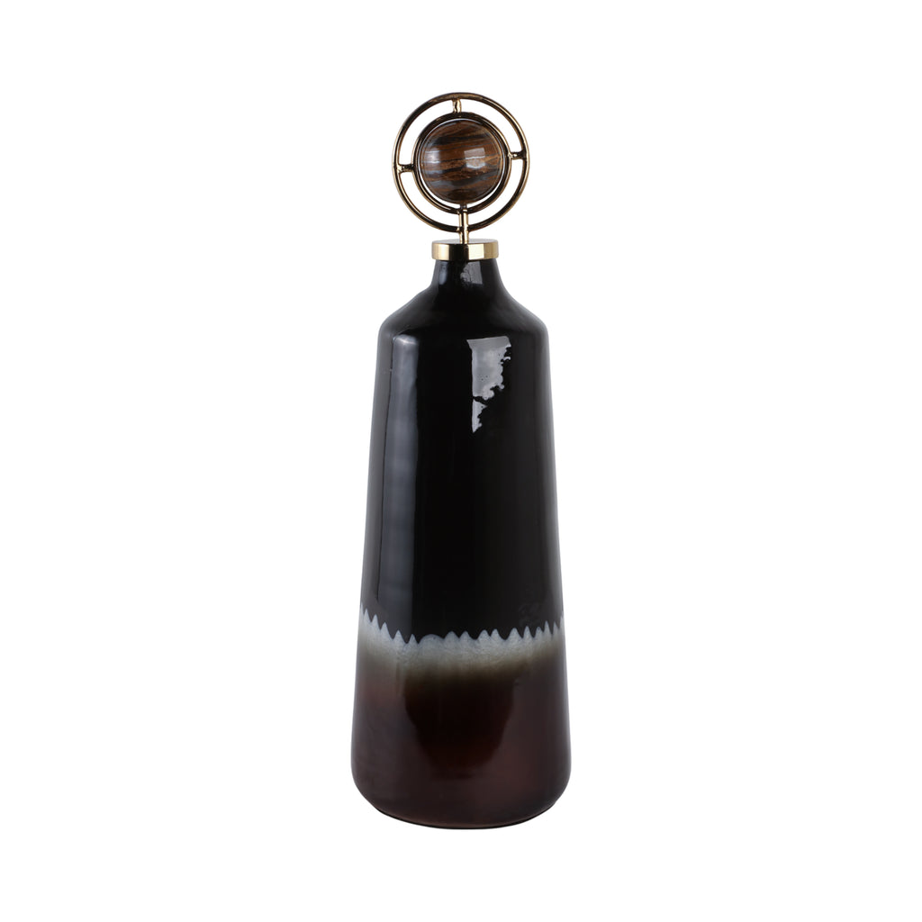 Graydonwind Brown Glass Vase — 26″ — additional view