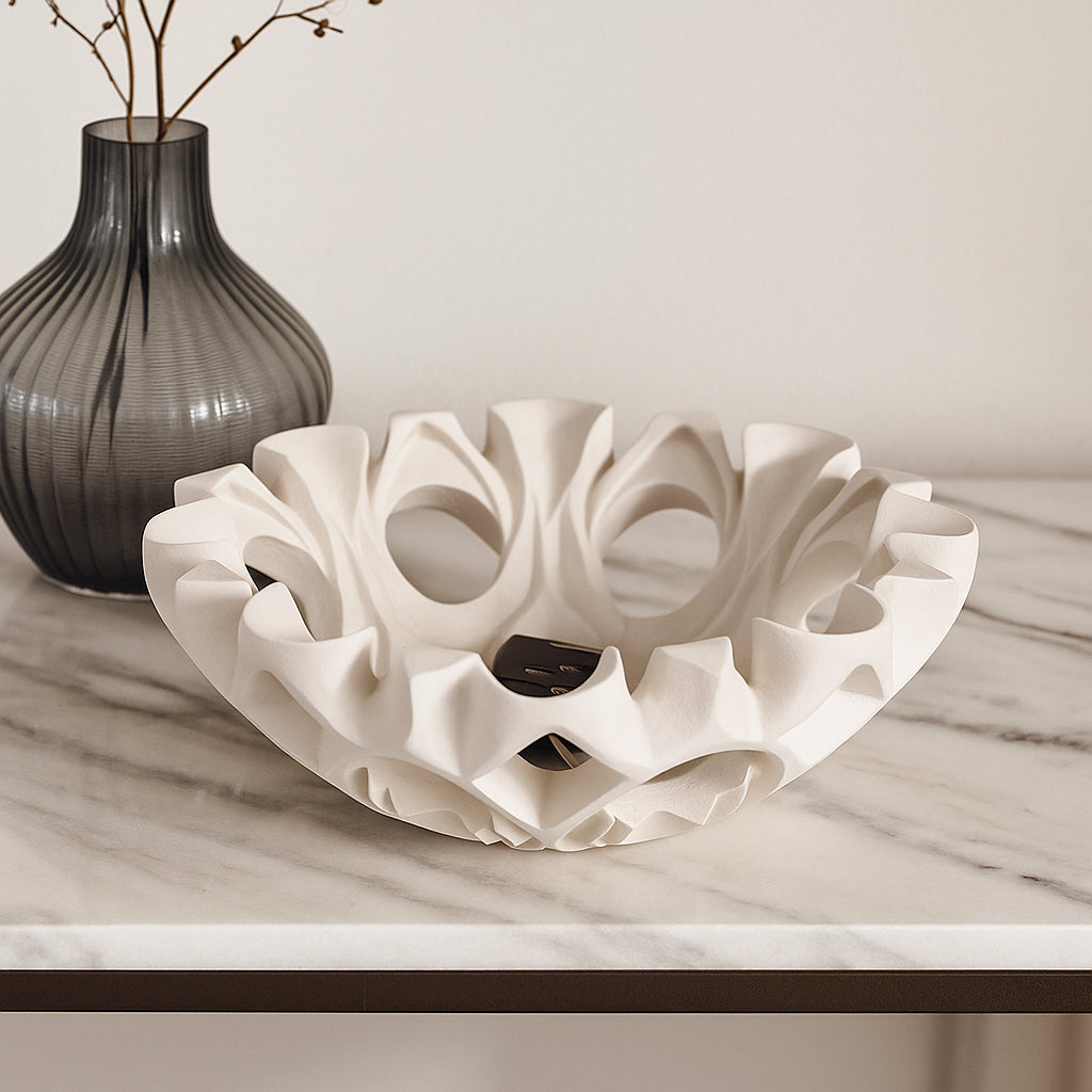 Heltonwind White Bowl — 6″ — additional view