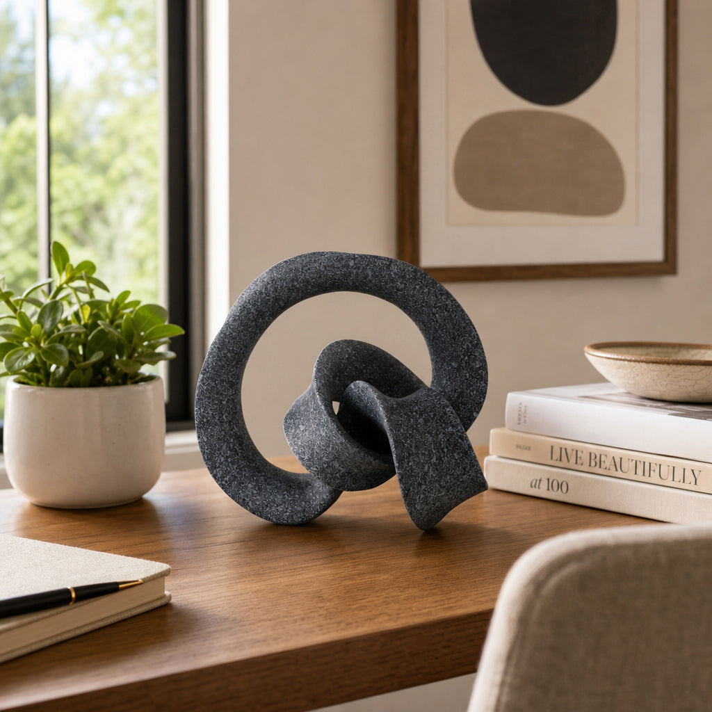 Hannahdale Black Decor — 8″ — additional view