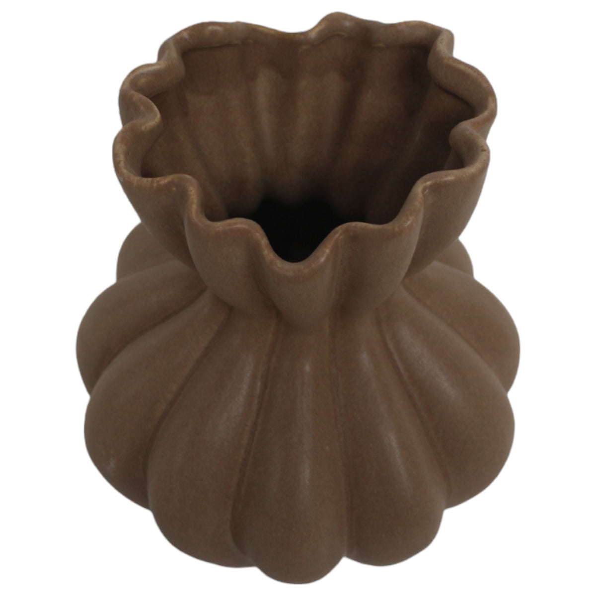 Erwingrove Brown Vase — 10″ — additional view