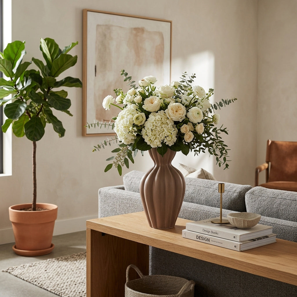 Erwingrove Brown Vase — 14″ — additional view