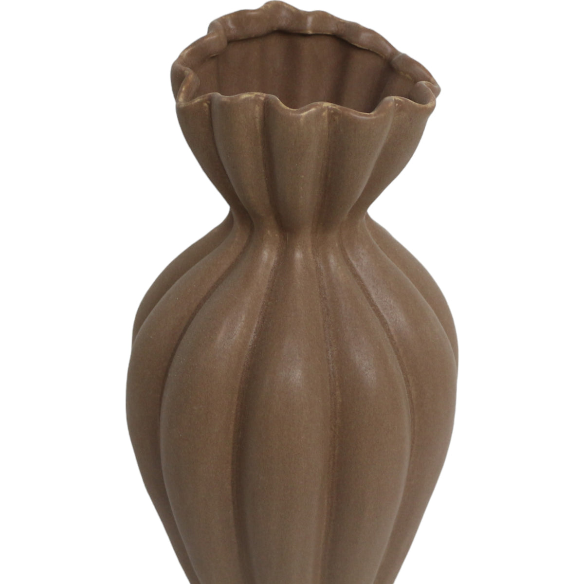 Erwingrove Brown Vase — 14″ — additional view
