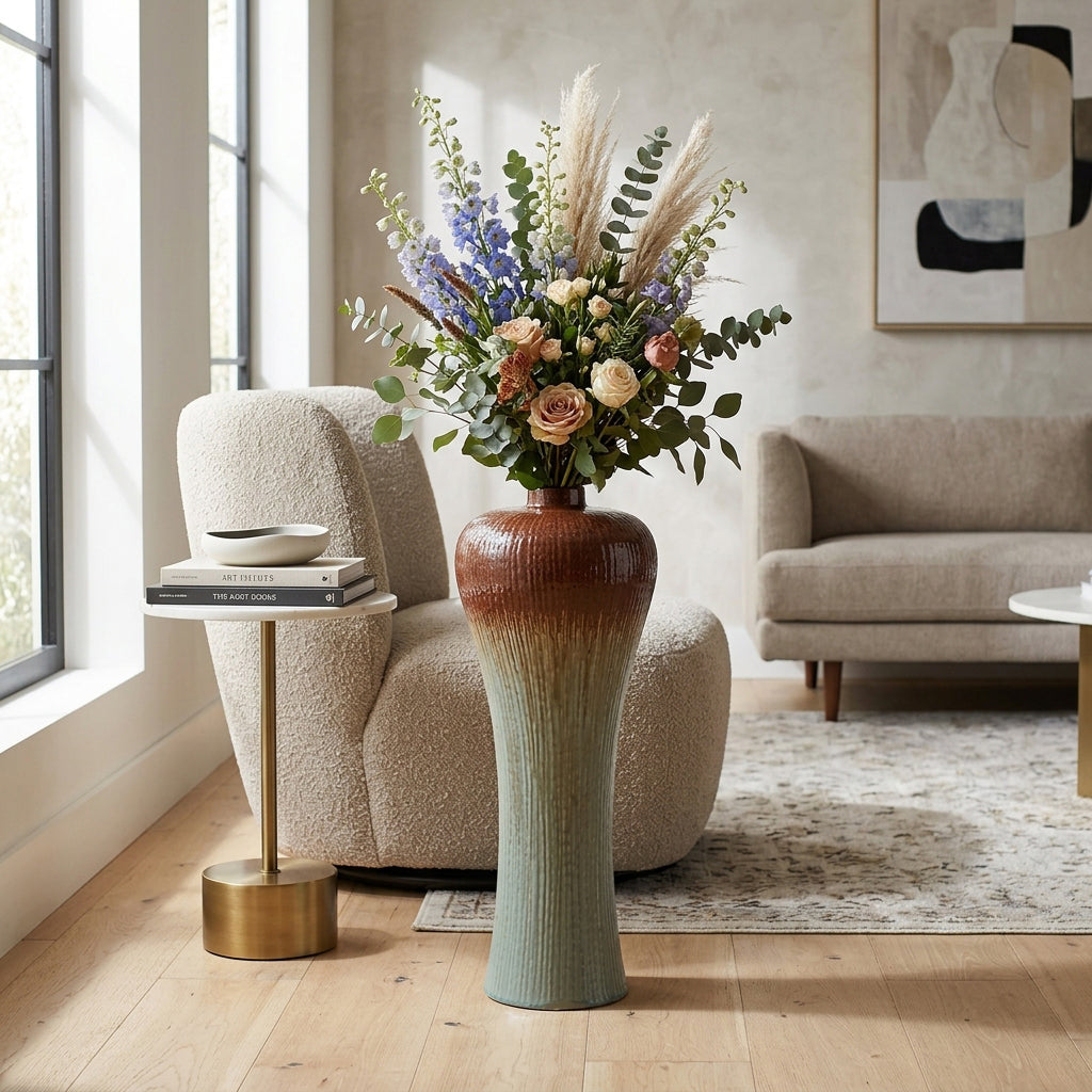Gavinlake Brown Vase — 26″ — additional view