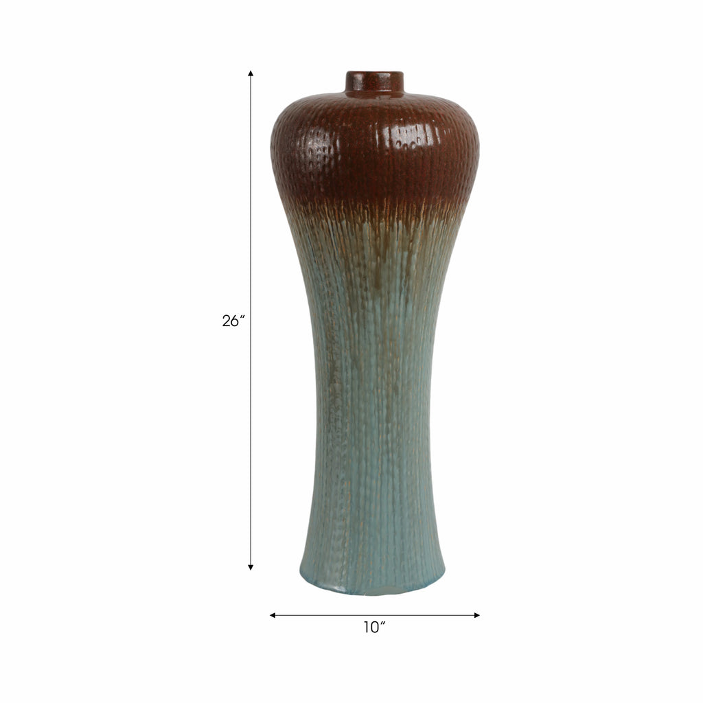 Gavinlake Brown Vase — 26″ — additional view
