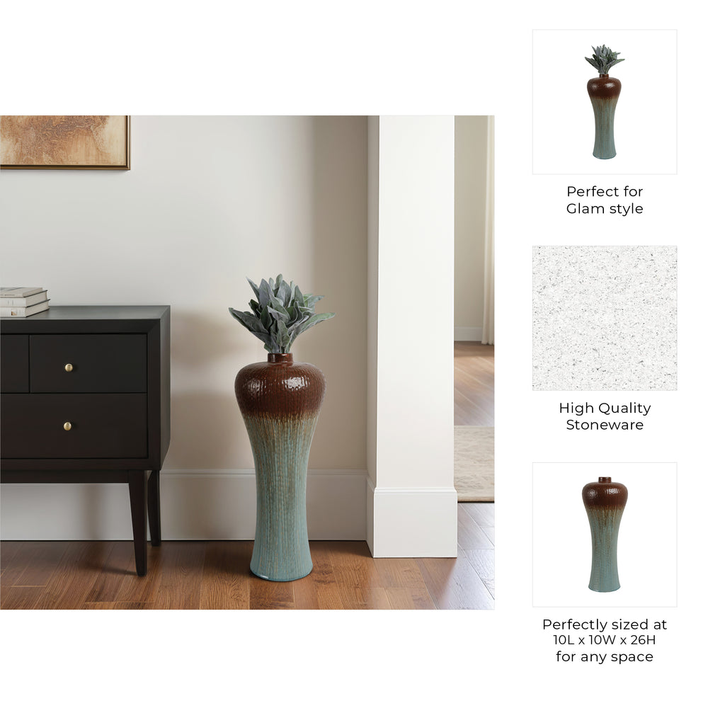 Gavinlake Brown Vase — 26″ — additional view
