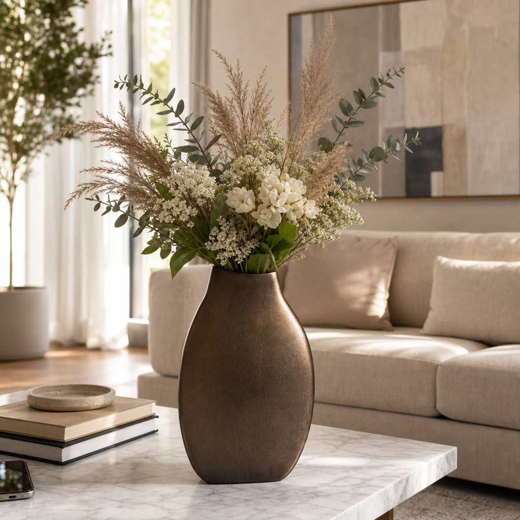 Garsonview Bronze Vase — 16″ — additional view