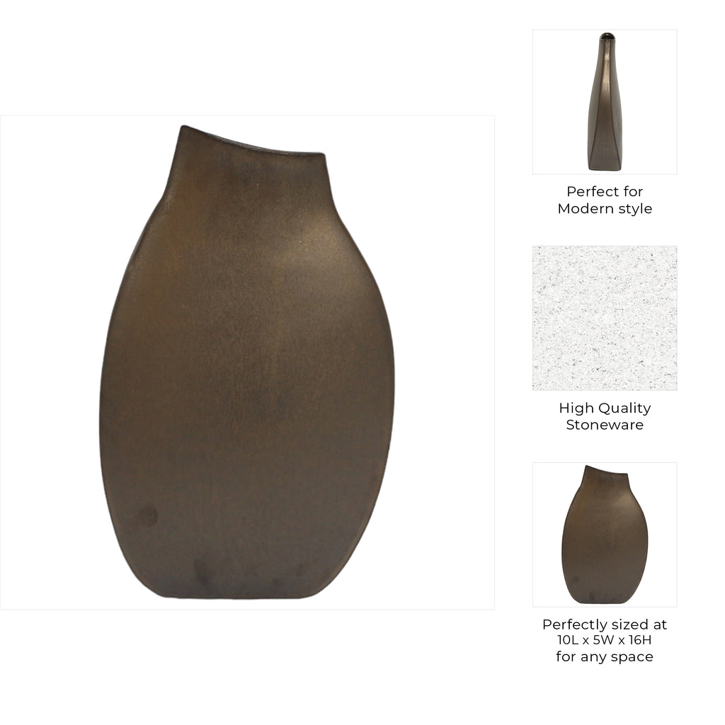 Garsonview Bronze Vase — 16″ — additional view