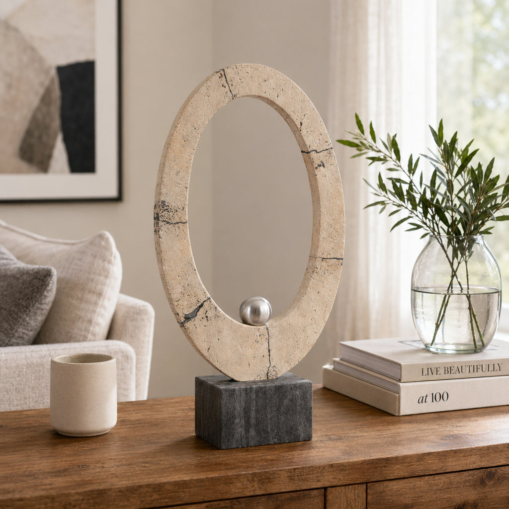 Stoneworth Ivory Decor — 18″ — additional view