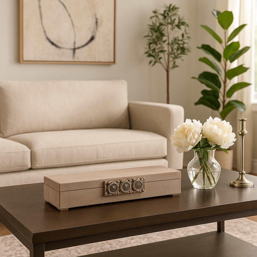 Caltonridge Ivory Box — 3″ — additional view
