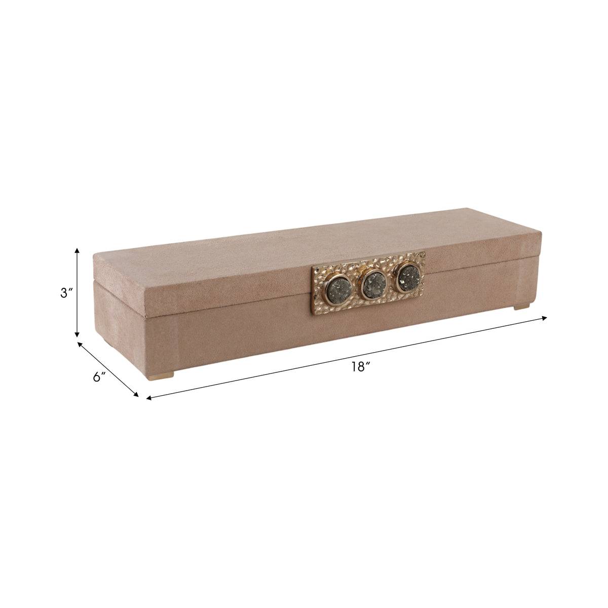 Caltonridge Ivory Box — 3″ — additional view