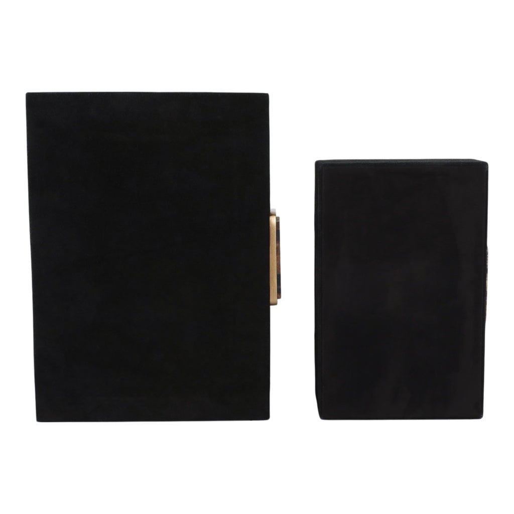 Raymond Set of 2 Black Boxes — 5″ — additional view