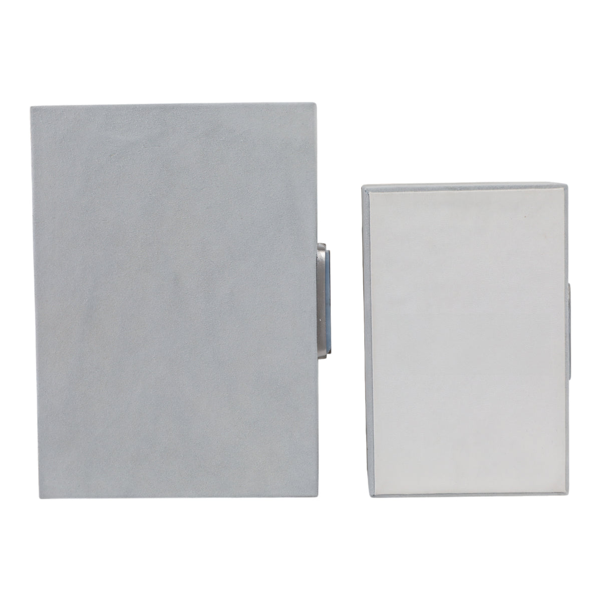 Hammondridge Set of 2 White Boxes — 5″ — additional view