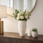 Ridleylake Tan Vase — 14″ — additional view