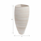 Ridleylake Tan Vase — 14″ — additional view