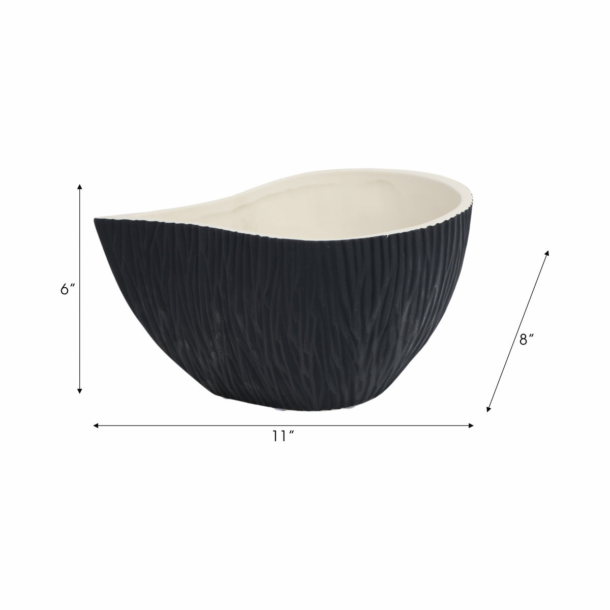 Dermotfield Black Bowl — 6″ — additional view