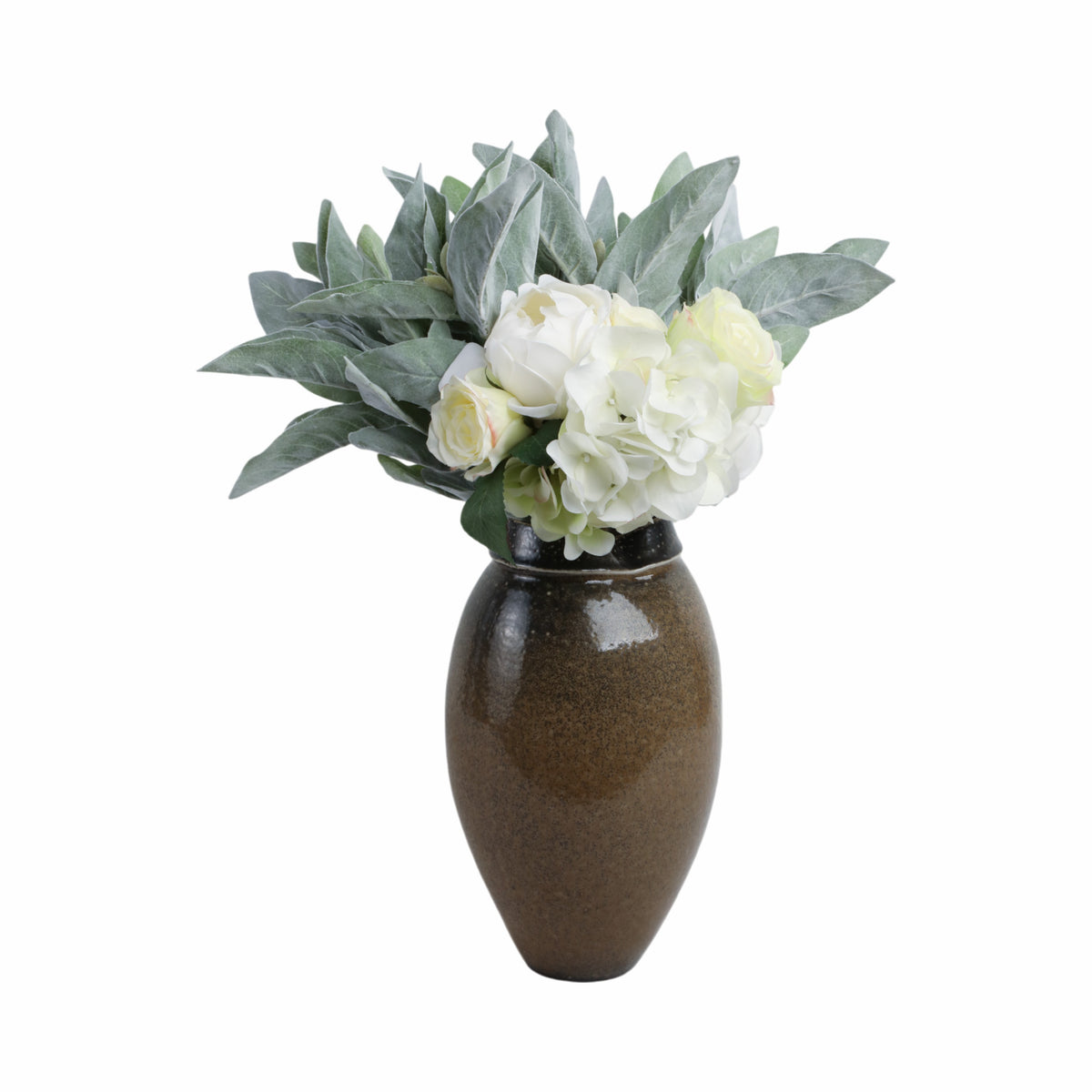 Broganford Brown Vase — 12″ — additional view