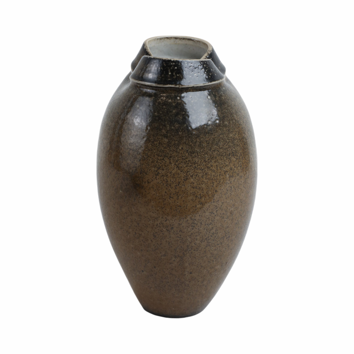 Broganford Brown Vase — 12″ — additional view