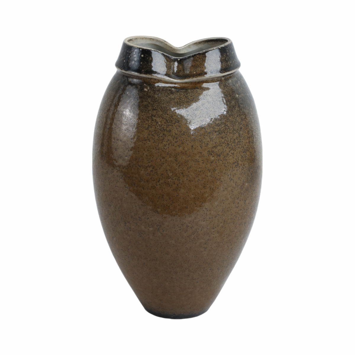 Broganford Brown Vase — 12″ — additional view
