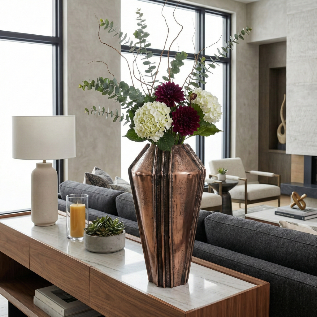 Tiltoncross Bronze Vase — 17″ — additional view