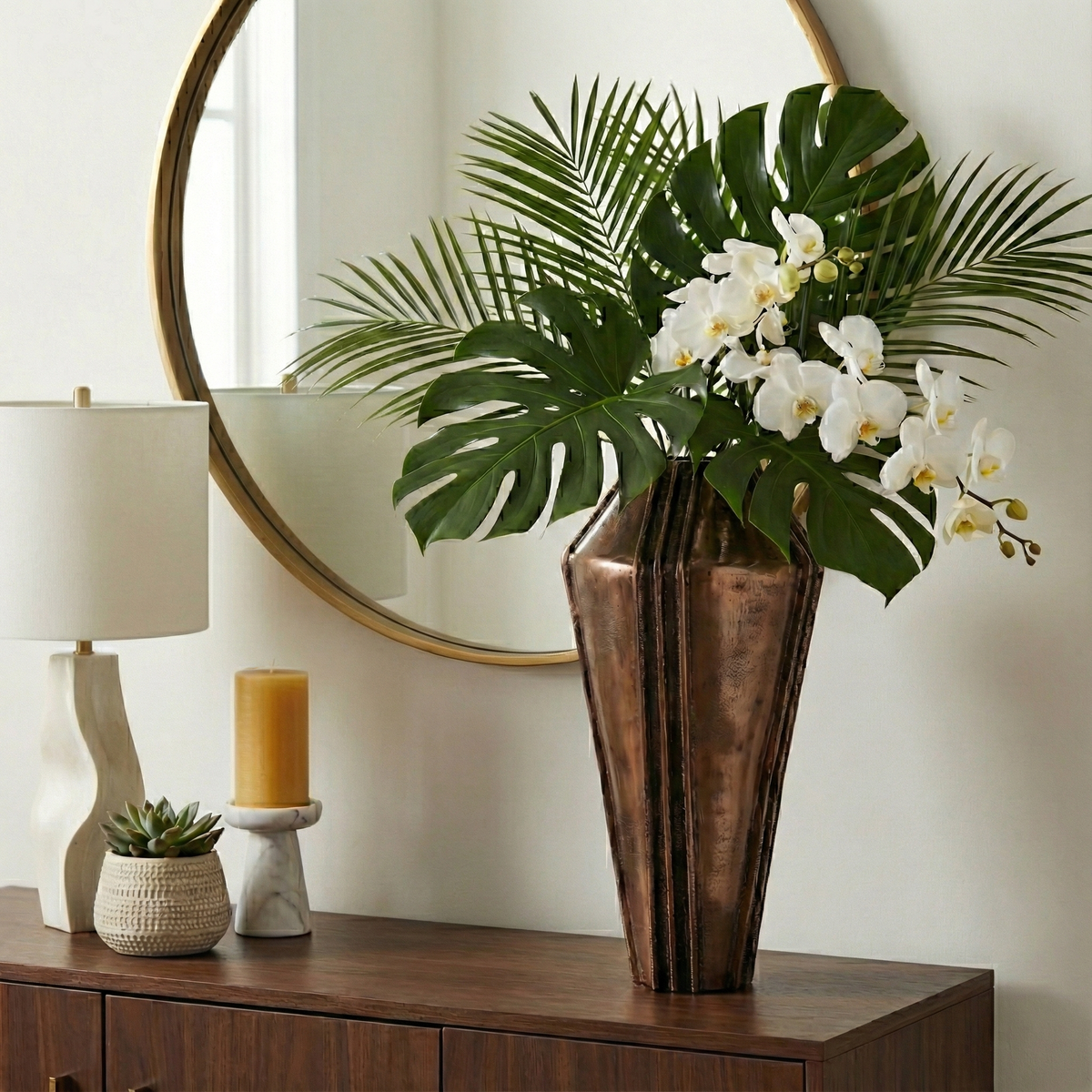 Tiltoncross Bronze Vase — 22″ — additional view