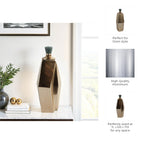 Frazer Gold Vase — 17″ — additional view