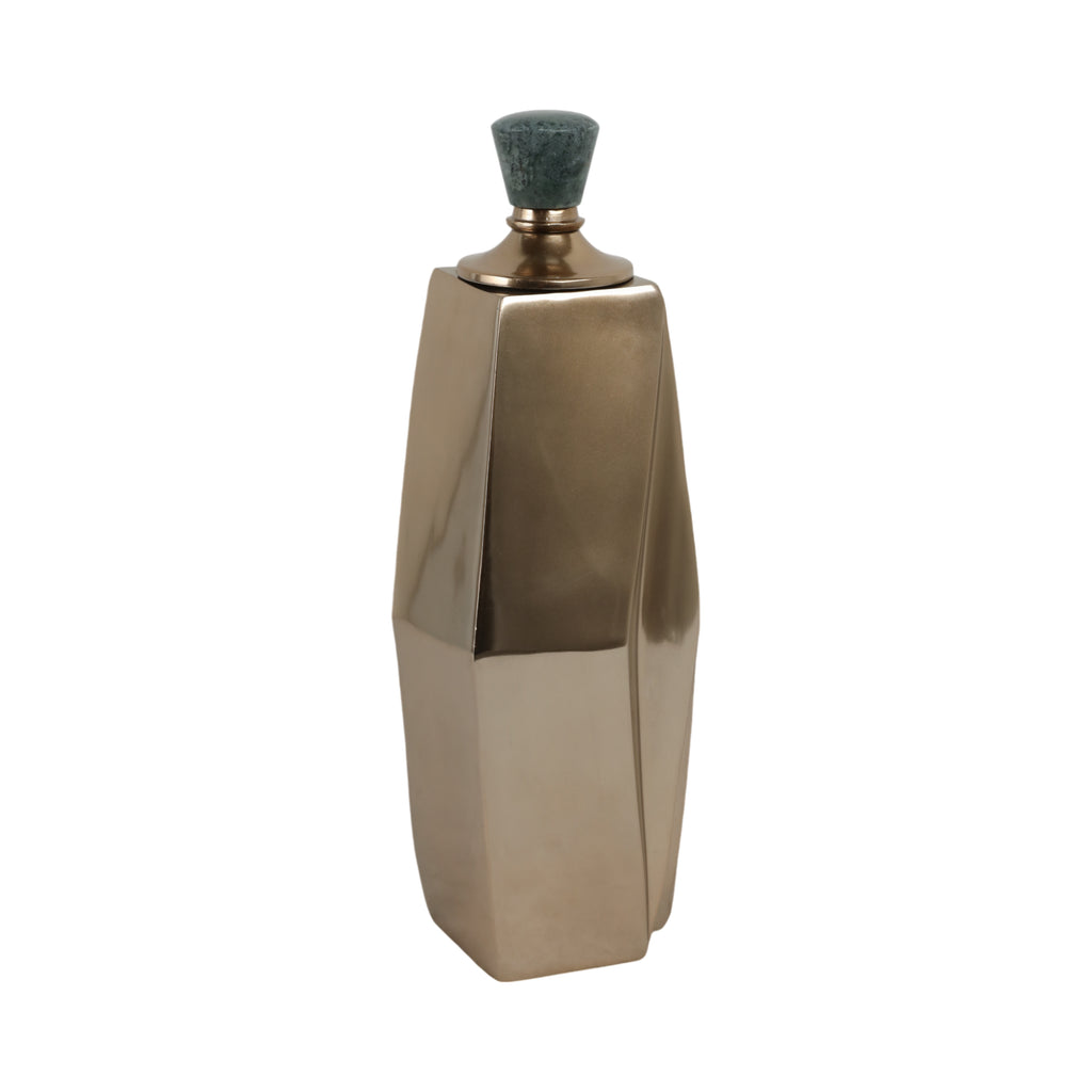 Frazer Gold Vase — 17″ — additional view