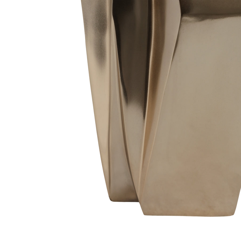 Frazer Gold Vase — 17″ — additional view