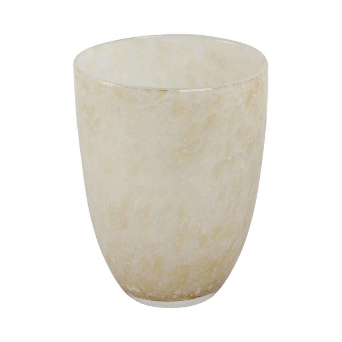 Gortonmoor Ivory Glass Vase — 9″ — additional view