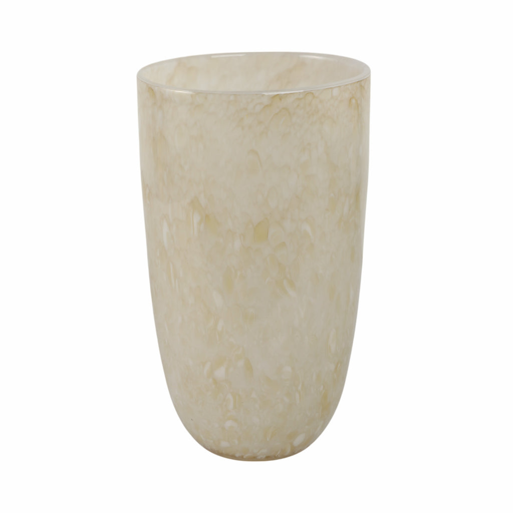 Gortonmoor Ivory Glass Vase — 12″ — additional view