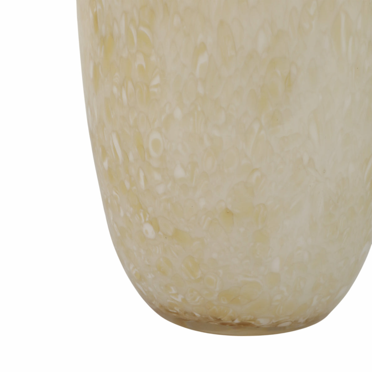 Gortonmoor Ivory Glass Vase — 12″ — additional view