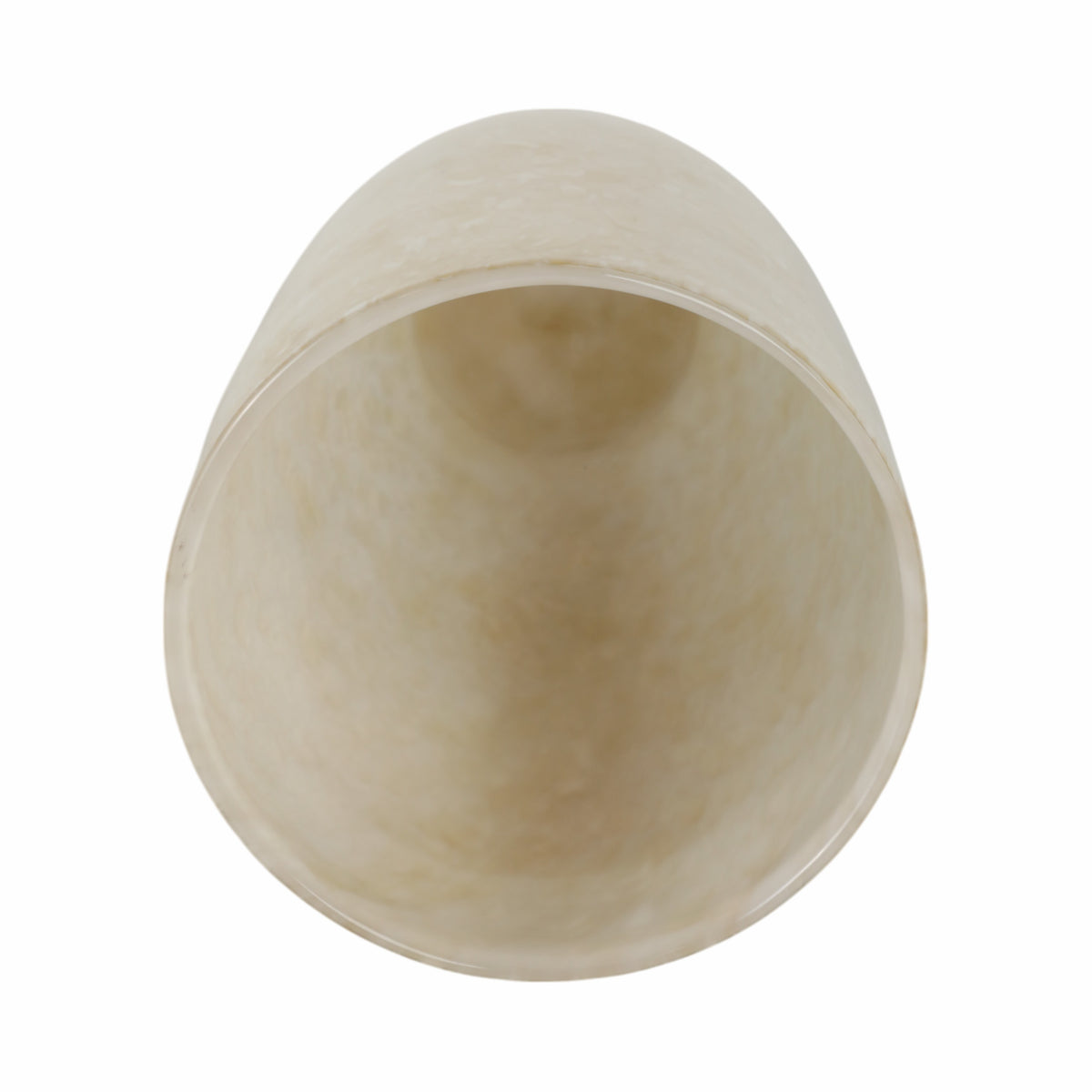 Gortonmoor Ivory Glass Vase — 12″ — additional view