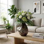 Colegate Brown Glass Vase — 10″ — additional view