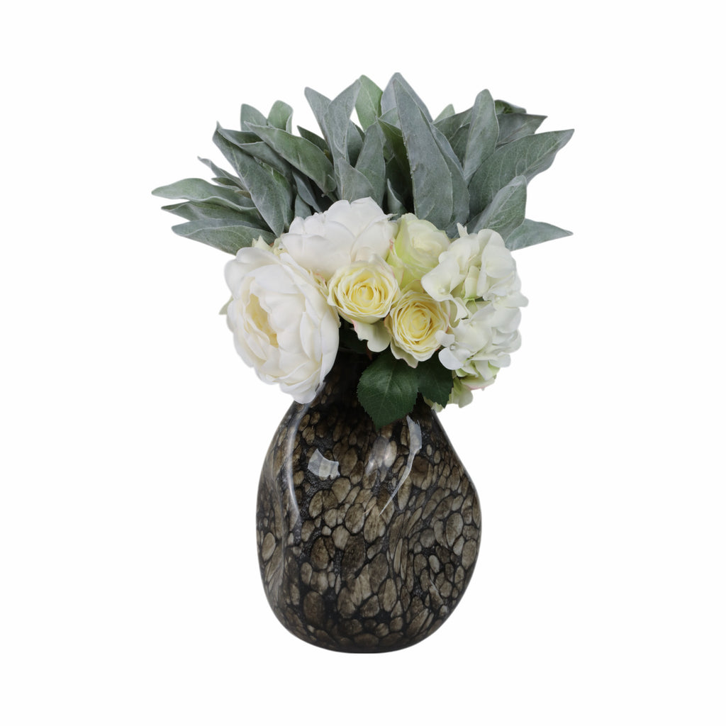 Colegate Brown Glass Vase — 10″ — additional view