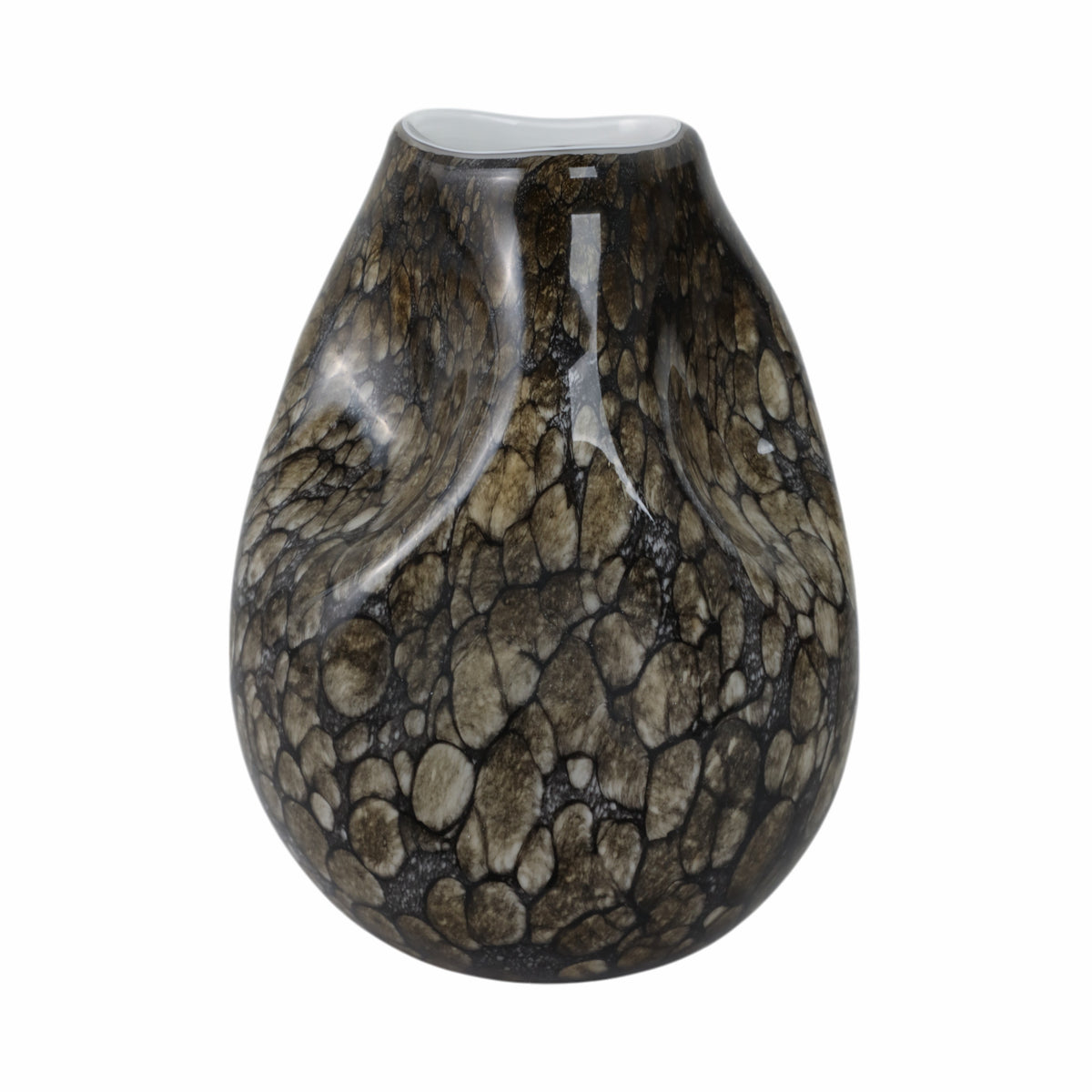 Colegate Brown Glass Vase — 10″ — additional view