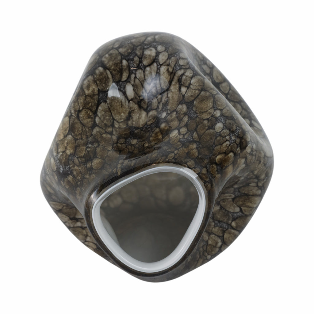 Colegate Brown Glass Vase — 10″ — additional view