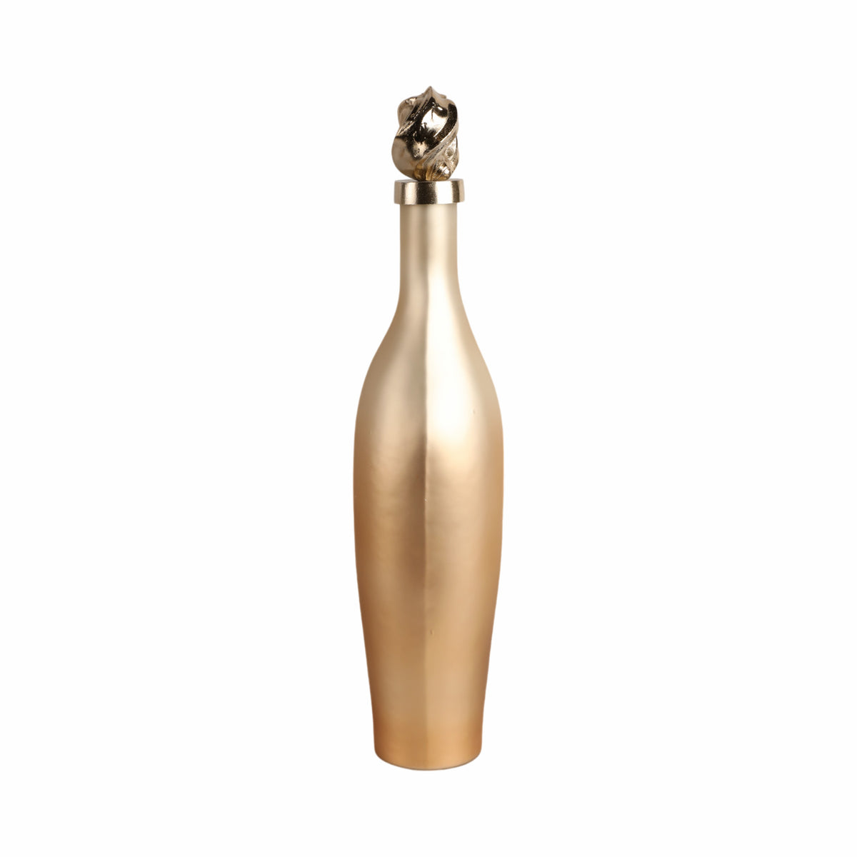 Bakershaw Gold Glass Vase — 22″ — additional view