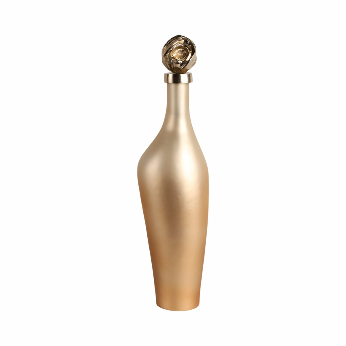 Bakershaw Gold Glass Vase — 22″ — additional view