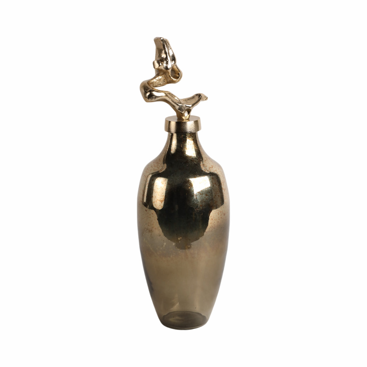 Bramrun Gold Glass Vase — 16″ — additional view